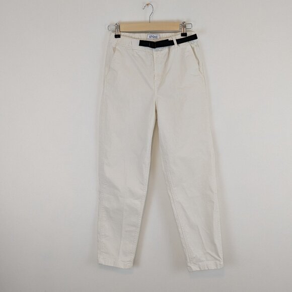 Stoic Venture Pant White Egret Belted - Picture 4 of 12